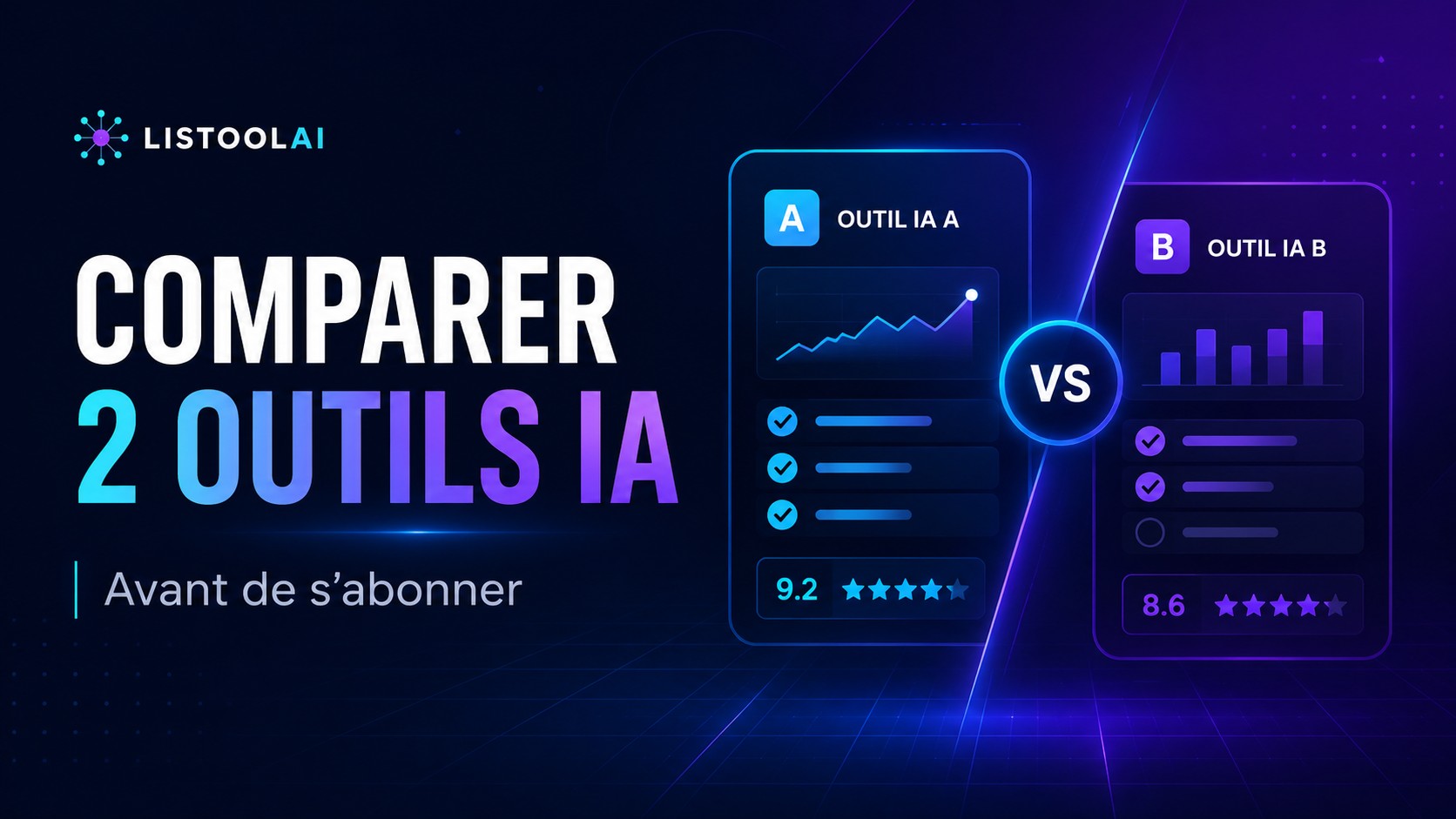 Comment comparer deux outils IA avant de s’abonner